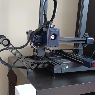 Thùng chứa filament spaghetti với nắp và dán Velcro