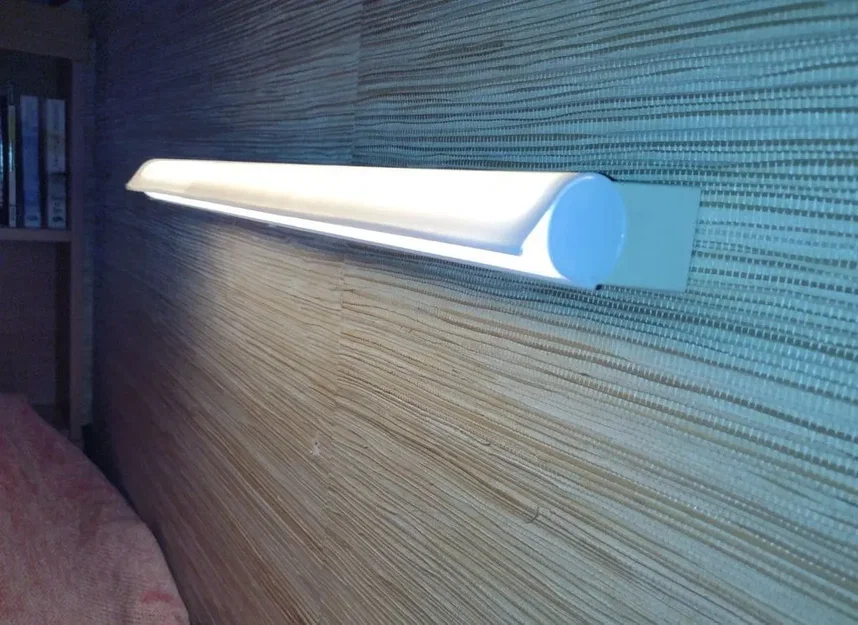 Chao đèn cho ống LED 50cm với chân đế S14s - Image 1