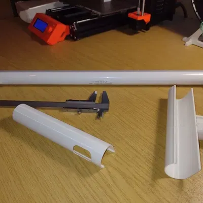 Chao đèn cho ống LED 50cm với chân đế S14s