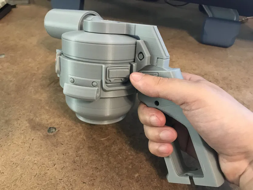 Súng blaster khoa học viễn tưởng "Potbelly" cho AR-15 - Image 3