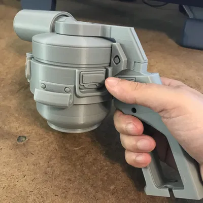 Súng blaster khoa học viễn tưởng "Potbelly" cho AR-15