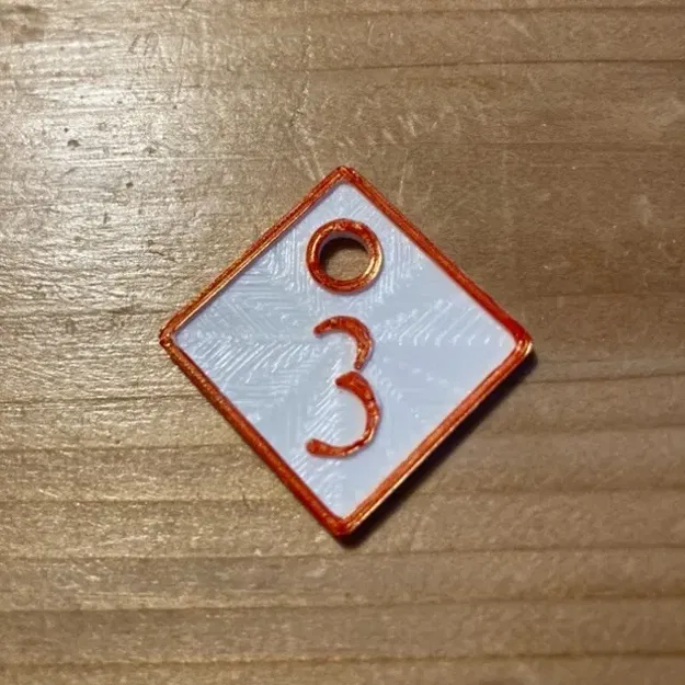 Biển chỉ dẫn ngày trong tuần và số cho dây đeo khẩu trang - Image 5