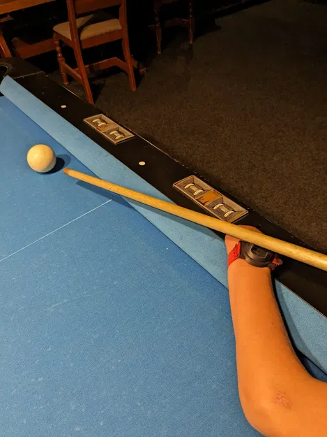 Vòng tay giữ gậy bi-a bằng nam châm và velcro - Image 2