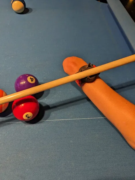 Vòng tay giữ gậy bi-a bằng nam châm và velcro - Image 7