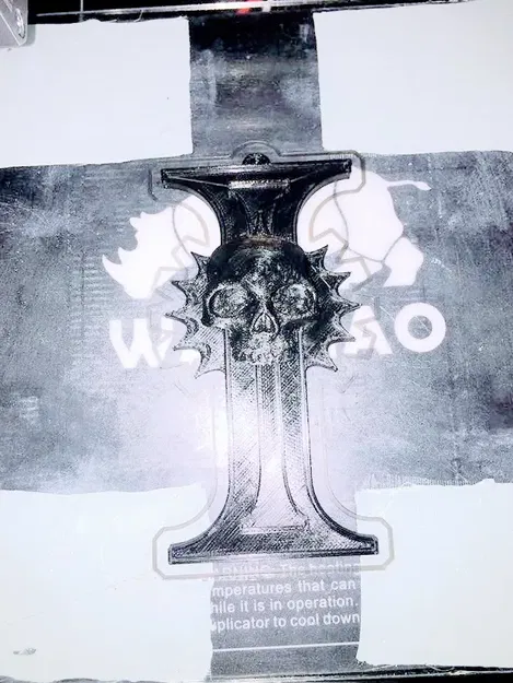 Rosette giáo hội với đầu lâu cho nhân vật Sisters of Battle - Image 4