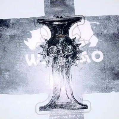 Rosette giáo hội với đầu lâu cho nhân vật Sisters of Battle