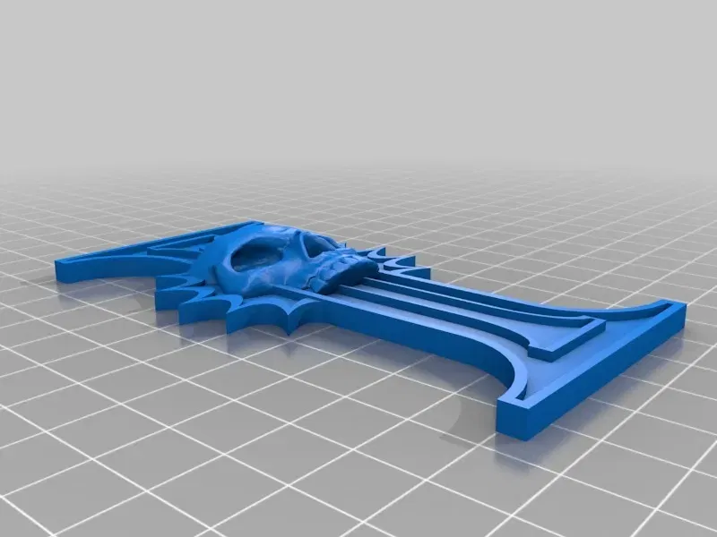 Rosette giáo hội với đầu lâu cho nhân vật Sisters of Battle - Image 5