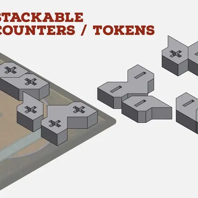 Đồng xu xếp chồng cho trò chơi thẻ bài