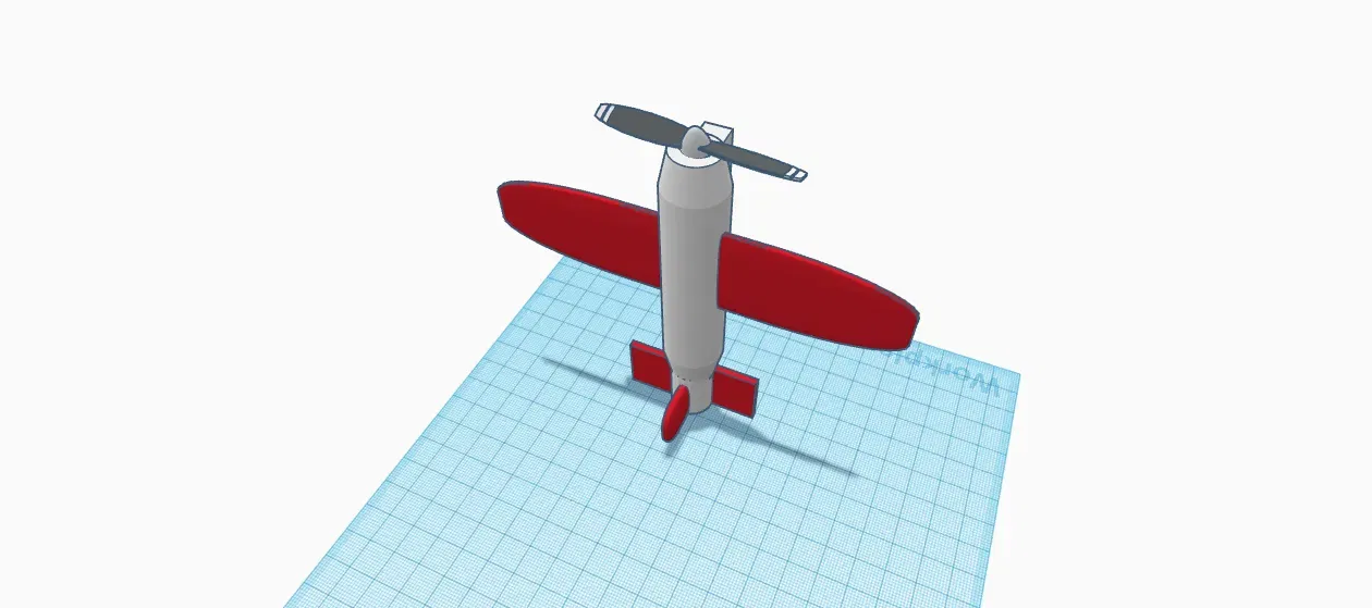 Máy bay đồ chơi nhỏ do anh trai tôi thiết kế - Image 1