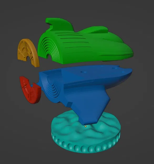 Đèn trà điện hình máy bay tương lai Swoosh! - Image 11