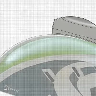 Giá đỡ pin sạc cho mũ bảo hiểm phi công