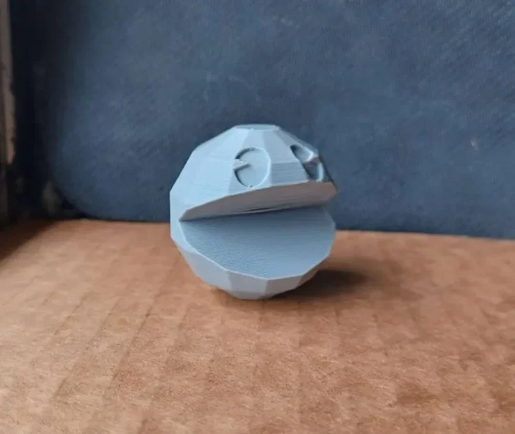 Mô hình Pac-Man phong cách low poly - Image 2