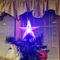 Ngôi sao Giáng sinh với lỗ LED cho cây thông - Thumbnail 1