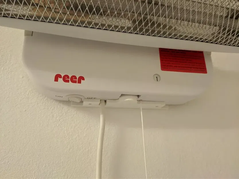 Máy sưởi tường cho trẻ em Reer 1926 không có giá đỡ - Image 1