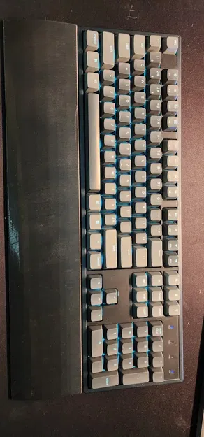 Giá đỡ cổ tay Keychron K10 với dải Velcro - Image 2