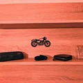 Silhouette xe máy cafe racer trang trí độc đáo - Thumbnail 3
