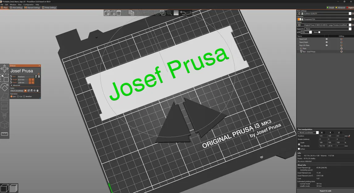 Biển tên bàn gập tiện lợi cho văn phòng - Image 1