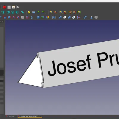 Biển tên bàn gập tiện lợi cho văn phòng