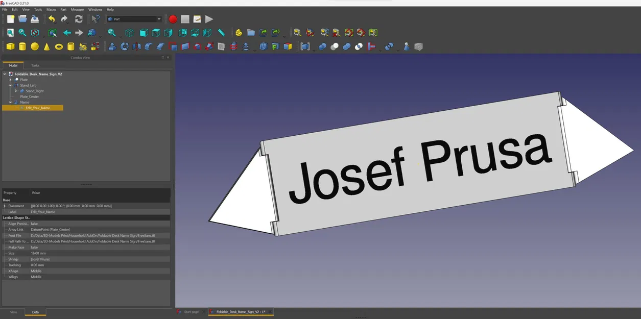 Biển tên bàn gập tiện lợi cho văn phòng - Image 3