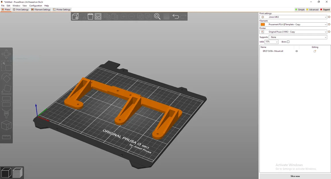 Giá đỡ ERCF cho máy in 3D Sovol SV06 Plus phiên bản 6 filament - Image 2