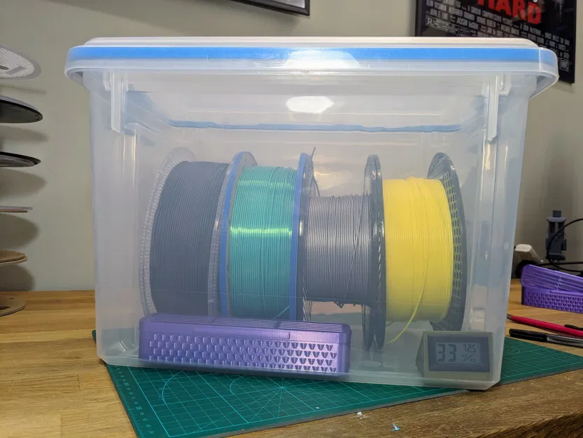 Giá đỡ ẩm kế cho hộp đựng gasket Sterlite 20qt - Image 2