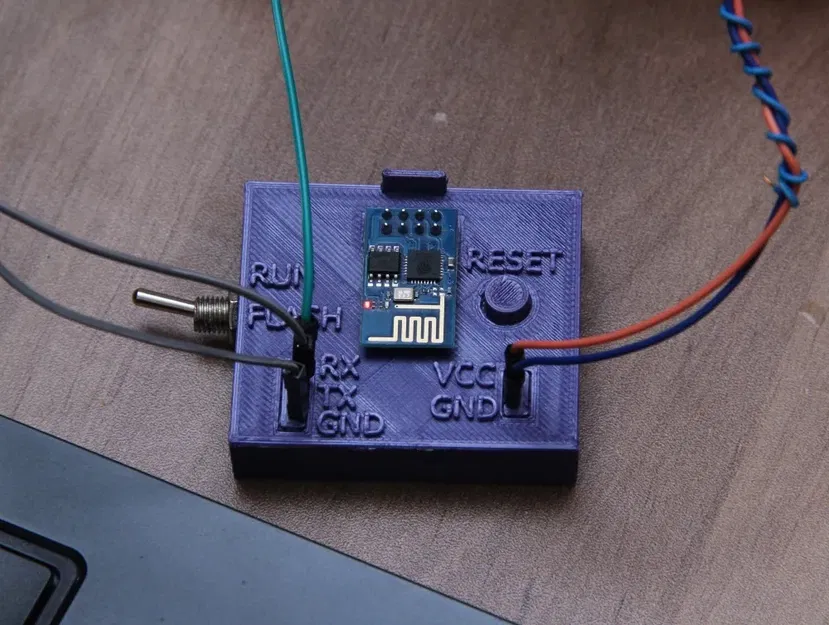 Giá đỡ lập trình cho ESP 01 với công tắc chế độ - Image 4