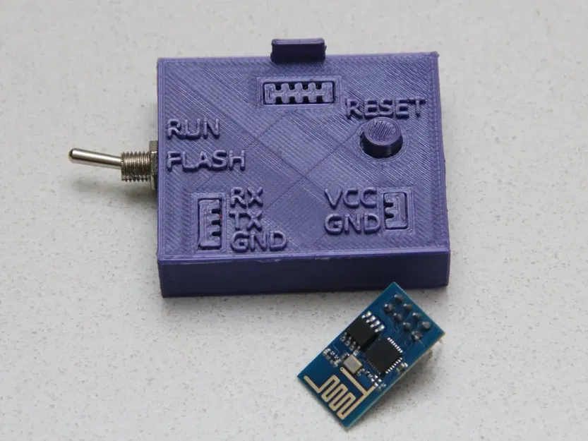 Giá đỡ lập trình cho ESP 01 với công tắc chế độ - Image 6