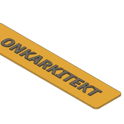 Biển số đăng ký xe tùy chỉnh EU/UK/GB bằng Fusion 360