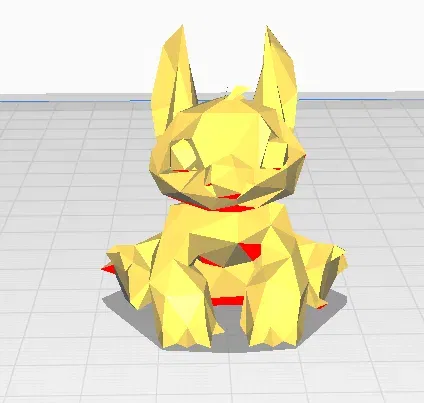 Nhân vật Stitch phong cách Low Poly - Image 1