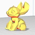 Nhân vật Stitch phong cách Low Poly - Thumbnail 2
