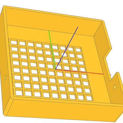 Hộp tham số với lưới cho ứng dụng điện tử