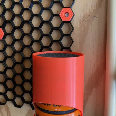 Hộp chứa bánh cookie Bench Dog cho tường lưu trữ tổ ong HSW