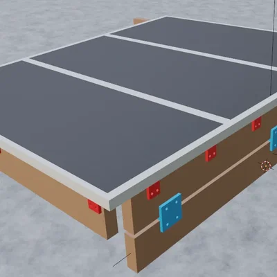 Giá đỡ năng lượng mặt trời bằng gỗ có thể tùy chỉnh