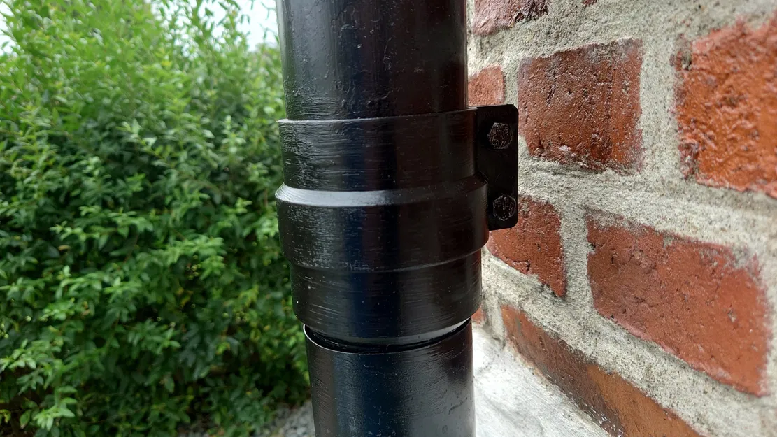 Ống thoát nước 90 mm kết nối bằng kẹp - Image 1