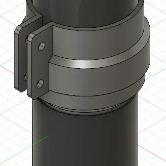 Ống thoát nước 90 mm kết nối bằng kẹp