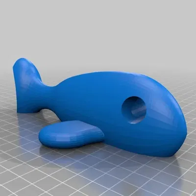 Cá nhựa cho học sinh với thiết kế dễ in 3D