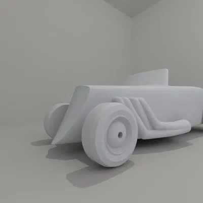 Xe hơi tên lửa bóng bay Hot Rod