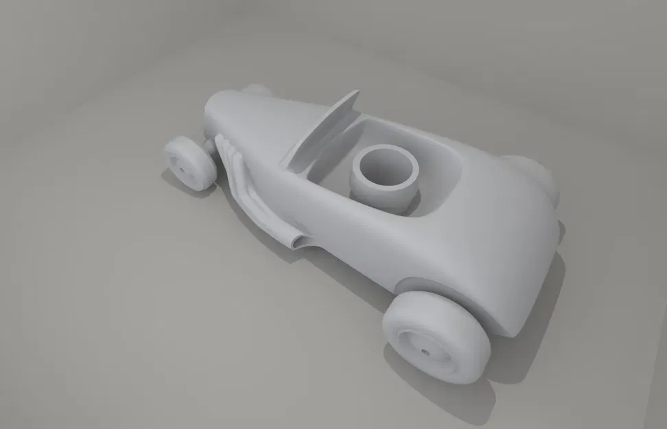 Xe hơi tên lửa bóng bay Hot Rod - Image 3