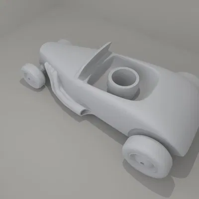 Xe hơi tên lửa bóng bay Hot Rod