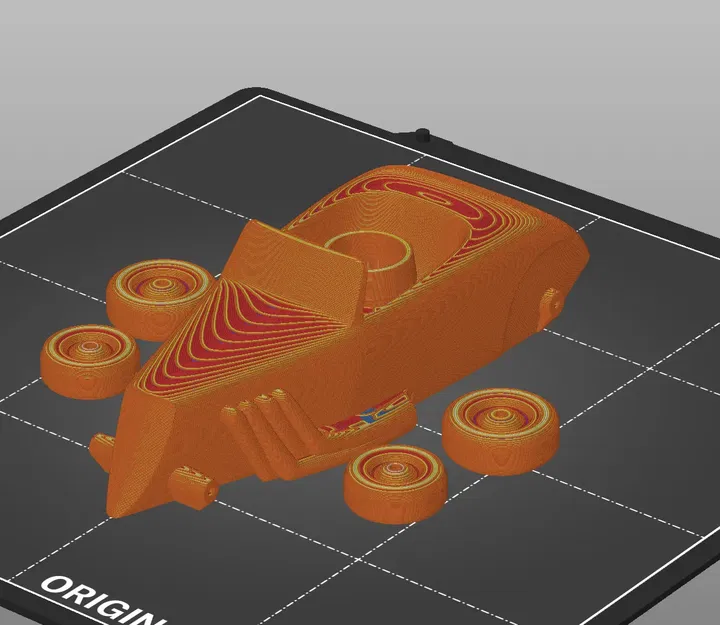 Xe hơi tên lửa bóng bay Hot Rod - Image 4