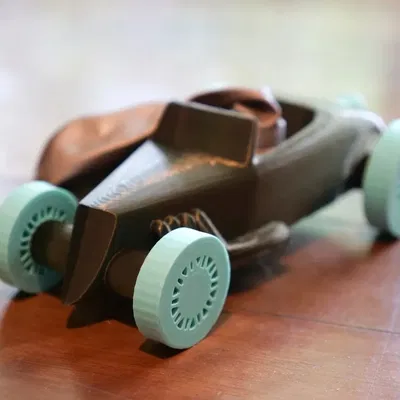 Xe đua bóng bay Hotrod với thiết kế dễ thổi khí