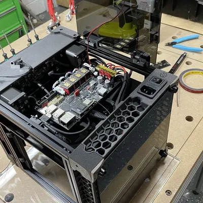 Hệ thống bản lề remixed v0 sử dụng vít m2 2mm