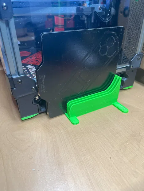 Giá đỡ lưu trữ đĩa in với cánh cho độ ổn định - Image 1