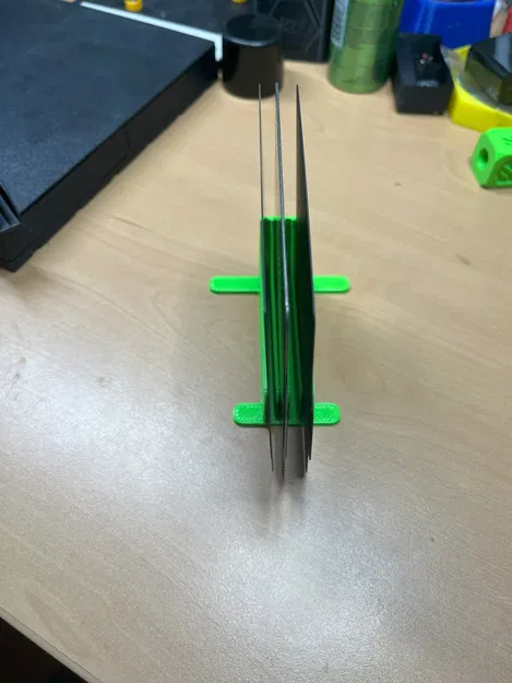 Giá đỡ lưu trữ đĩa in với cánh cho độ ổn định - Image 3