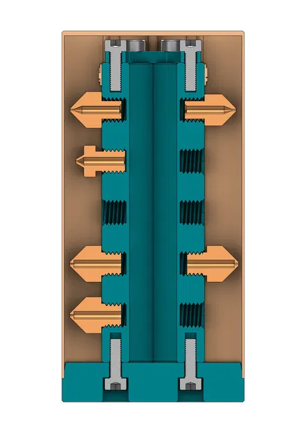 Giá đỡ vòi phun 30 đầu in 3D tiện lợi - Image 4
