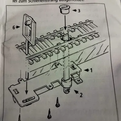 Thay thế bộ phận số 3 cho thiết bị ngắt ROCO 40292