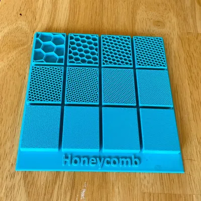 Bảng tham khảo độ đầy của Prusa Slicer