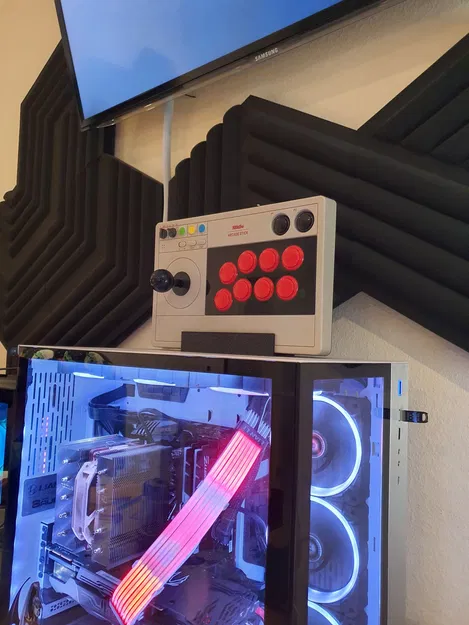 Giá đỡ đứng dọc cho tay cầm 8BitDo Arcade Stick - Image 1