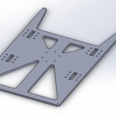 Giá đỡ và giường nhôm Y cho Wilson 2 (Chưa kiểm tra)