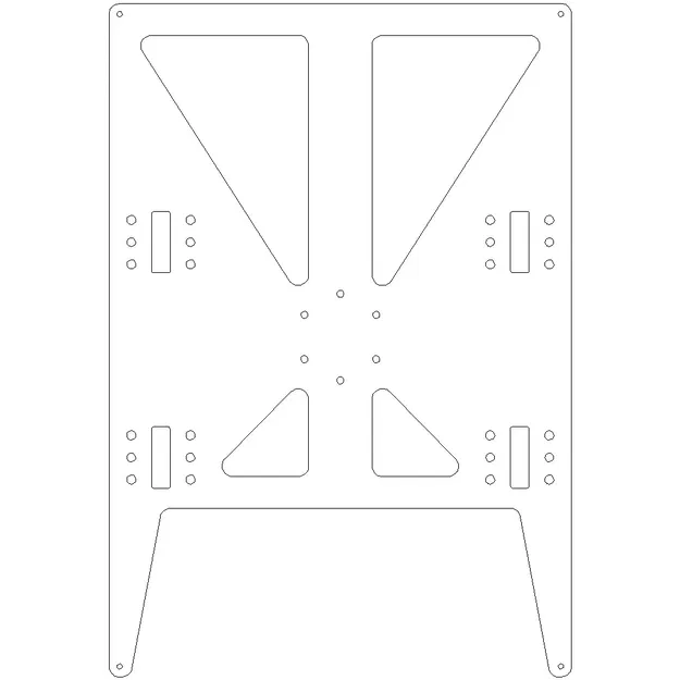 Giá đỡ và giường nhôm Y cho Wilson 2 (Chưa kiểm tra) - Image 2